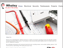 Tablet Screenshot of electricianely.com